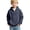 Navy, variant on Boys Quarter Zip Hoodies Waffle Knit Kids Long Sleeve Hooded Sweatshirts Teens Pullover Tops Clothes Boys Lightweight Jacket