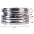 thumbnail image 3 of 13M Car Chrome Body Strip Bumper Auto Door Window Protective Moulding Styling Flexible Trim Sticker 6MM 8MM 12MM 15MM 20MM 30MM, 3 of 7