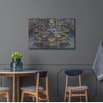 thumbnail image 2 of Luxe Metal Art 'Jade And Bone' by Pedro Gavidia Metal Wall Art, 36" x 24", 2 of 8