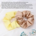 thumbnail image 2 of Youkk Hair Curling Rod Ribbon Heatless Foam Hair Roller Clip Reusable Portable Wrap Headband, Light Pink, 2 of 9