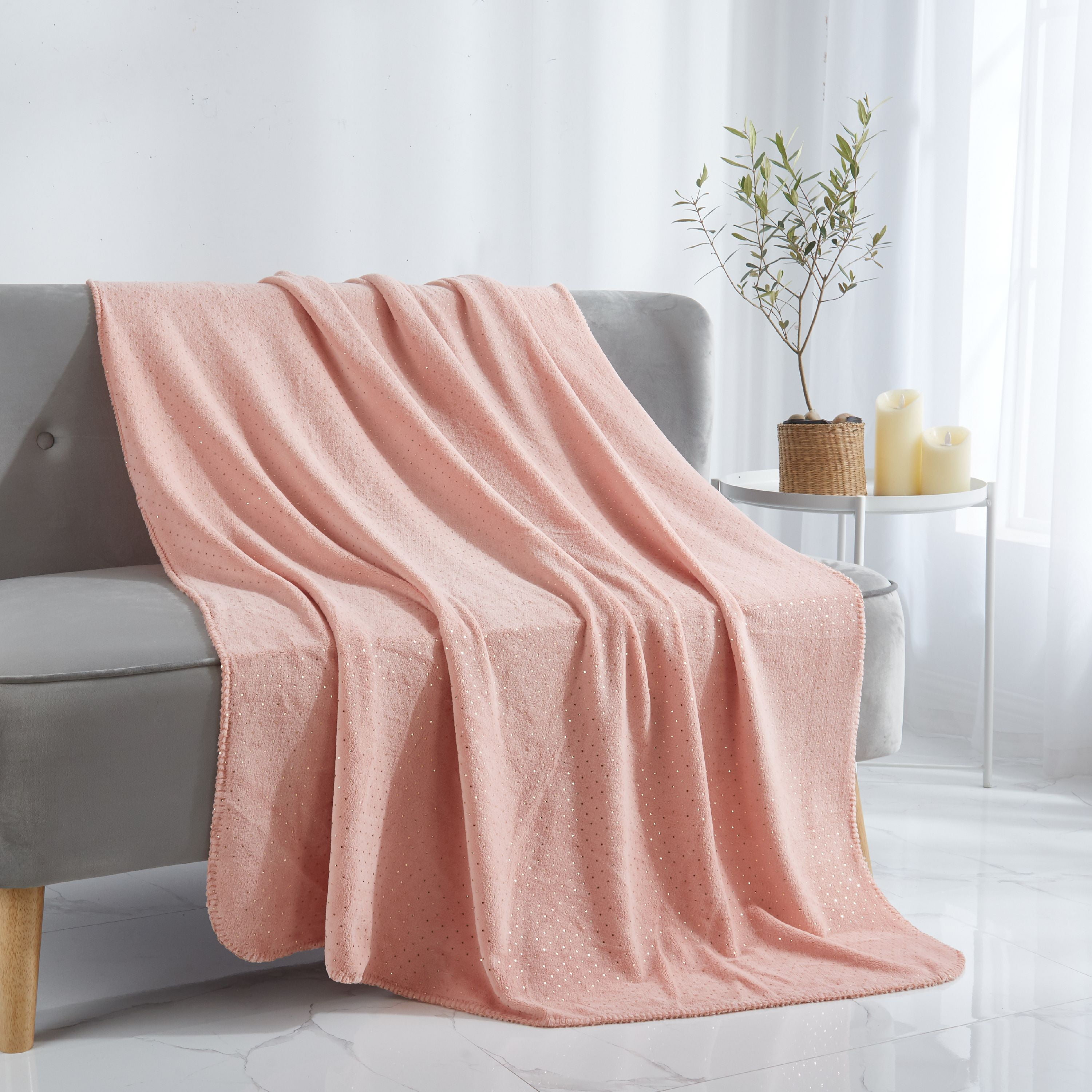 Mainstays Micro Plush Throw Blanket, Available in multiple prints ...