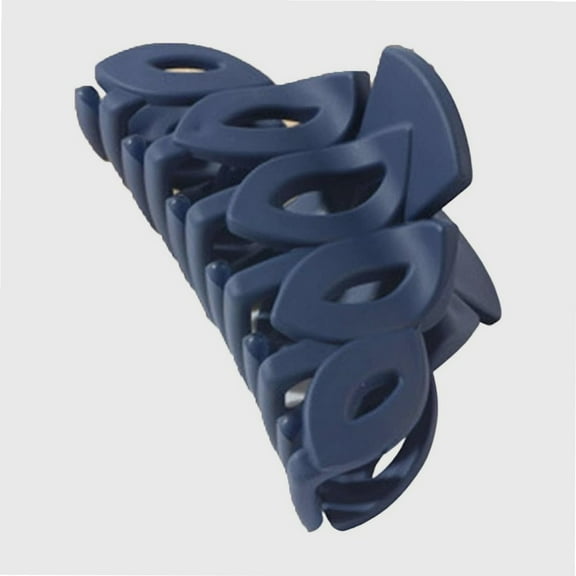 Big Hair Claw Clips,Large Jaw Clip,for Women Large Claw Clip for Thin Thick Curly Hair,Nonslip Matte Hair Clips Blue