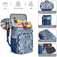 thumbnail image 5 of Cooler Backpack 26 Cans Portable Backpack Coolers Insulated Leak Proof,Camping Cooler Backpack for Travel,Beach,Camping,Picnic,Lunch Backpack for Women Men, 5 of 6