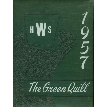 (Custom Reprint) Yearbook: 1957 Wethersfield High School - Green Quill Yearbook (Kewanee, IL)