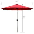 thumbnail image 2 of 9 ft. Aluminum Market Crank and Tilt Patio Umbrella, 2 of 3