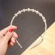 thumbnail image 3 of Diadema de perlas, 5 piezas de diademas de perlas sintéticas blancas, aro para el pelo de novia, accesorios para el cabello de boda, adornos para mujeres y niñas Rojo Verde, 3 of 3