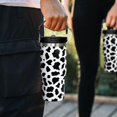 thumbnail image 5 of 30 oz Cow Flip StrawTumbler With Handle,Cow Print Gifts for Women,Cow Print Tumbler with lid and Straw Vacuum Insulated Leakproof Flip Coffee Travel Mug Cup Water Bottle,Cow Print Stuff, 5 of 6