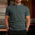 thumbnail image 2 of Timoontee Men's Short Sleeve Basic T Shirt Breathable Fabric Moisture Wicking Crew Neck V Neck Great For Multiple Quick Dry Gray M, 2 of 6