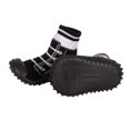 thumbnail image 3 of Skidders Baby Boys' Slippers - Non-Skid Slipper Sock House Shoe Booties Size: 12-24M, Size 24 Months, Black Sneaker Laces, 3 of 5