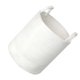 thumbnail image 5 of Cesta de almacenamiento Yuarrent canasta de alambre fácil de transportar blanco S, 5 of 6