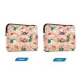 thumbnail image 7 of FORMRS 15-15.6 inch Laptop Sleeve Case Soft Carrying Quilted Computer Bag Cover, Beige Christmas Snowman, 7 of 7