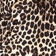 thumbnail image 4 of MICHAEL MICHAEL KORS Womens Beige Animal Print Long Sleeve Asymmetrical Neckline Top Plus 3X, 4 of 4