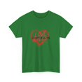 thumbnail image 3 of LOVE RULES! Unisex Heavy Cotton Tee, 3 of 4