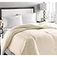 thumbnail image 3 of Blue Ridge Home Fashions, Inc. Microfiber Embossed Oversized Twin in Ivory Color Down/Down Down/Down Blend Comforter,, 3 of 3