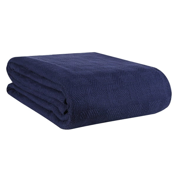 GLAMBURG 100 Cotton Bed Blanket, Breathable Bed Blanket King Size