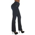 thumbnail image 5 of Fashion2Love Plus Size Butt Lifting Levanta Cola High Waist Boot Leg Jeans, 5 of 8
