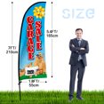 thumbnail image 2 of QSUM Garage Sale Sign Feather Flag with Pole Kit,7FT Garage Sale Decoration Display, Garage Sale Business Sign,Garage Sale Swooper Flag（blue）, 2 of 6