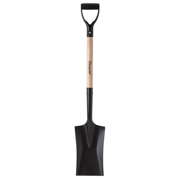 Border Spade Home Plus Truper Steel con mango de madera de 40,5 cm