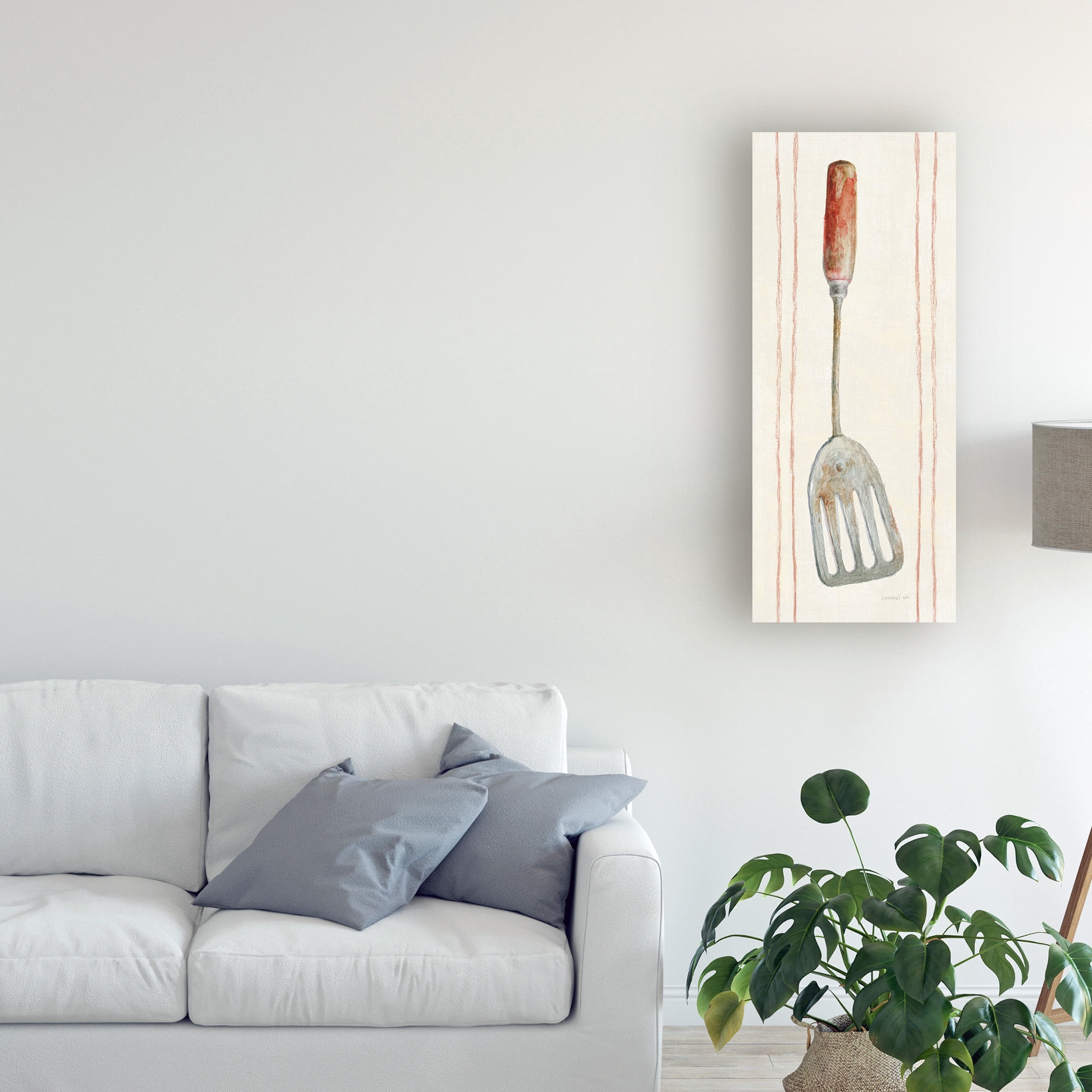 Trademark Fine Art 'Floursack Kitchen IV' Canvas Art by Danhui Nai