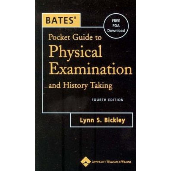 Pre-Owned Bates' Pocket Guide to Physical Examination and History Taking (Paperback) 0781738180 9780781738187