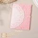 thumbnail image 2 of Uxcell 32 Hojas de Papel Texturizado para Scrapbook, Conjunto de Papel Especial de Malla para Scrapbooking, Rosa, 2 of 6