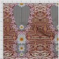 thumbnail image 2 of Soimoi Moss Georgette Fabric Geometric Check,Lily & Panel Decor Fabric Printed Yard 42 Inch Wide, 2 of 3