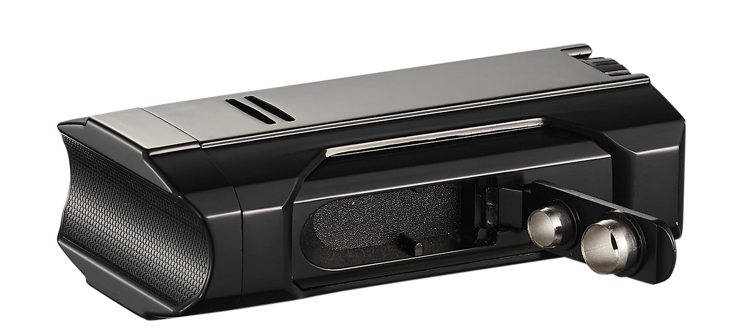 Visol Rhino 2.0 Black Quad Flame Torch Cigar Lighter