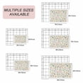 thumbnail image 6 of Spring Floral Outdoor Rug 3x5 Ft, Non Slip Washable Area Rug, Elegant Pastoral Flowers Dragonfly Retro Patio Rugs Carpet Runner, Large Floor Mat for Indoor/Outdoor Deck Porch Camping, 6 of 8
