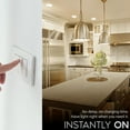 thumbnail image 3 of Luxrite BR20 LED Light Bulbs, 6.5W=45W, 2700K Warm White, Dimmable, 1100 Lumens, E26, 3 of 7