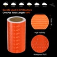 thumbnail image 3 of Uxcell Reflective Tape, 4" x 10 Ft Waterproof High Visibility Warning Safety Tape, Orange, 3 of 6