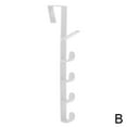 thumbnail image 5 of Blarkrus Door Hook Vertical Hoo Hanger Over The Door Stge lti-Purpose Nice, 5 of 8