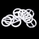 thumbnail image 3 of 10pcs Moda Ronda Bufanda Hebilla Clip Holder para s - 3 Blanco 3 Fernando Clip del anillo de la bufanda, 3 of 8