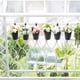 thumbnail image 5 of Maceta Colgante, Cubo de Hierro Metálico, Maceta para Barandilla, Soporte para Flores para Jardín, Maceta Colgante (Negro), 5 of 5