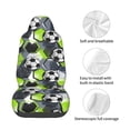thumbnail image 4 of Balery Football Funda de Asiento para Auto con Diseño - Cubierta Frontal Suave y Transpirable con Protector Antideslizante- 1 Unidad, 4 of 5