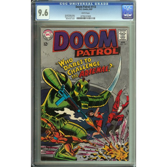 Doom Patrol #113 - CGC 9.6 Comic Book