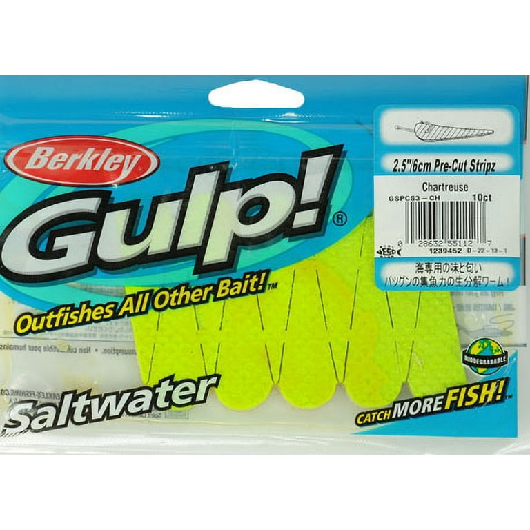 Berkley Gulp! Pre-Cut Strips Fishing Soft Bait 