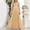 Gold, variant on Womens Embroidery Tulle Maxi Prom Dresses Sleeveless Sexy V Neck Dress A Line Fluffy High Waist Evening Dress