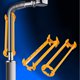 thumbnail image 1 of Fiudx Ofertas relámpago del día Nueva llave para lavabo, herramienta de instalación y mantenimiento de baños, llave hexagonal multifuncional de cuatro garras, grifo, manguera, 1 of 7