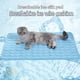 thumbnail image 5 of Jacenvly - Cama para mascotas en liquidación, tapete refrescante para mascotas, cojín de seda fría para perros y gatos, manta refrescante lavable para cama, sofá, asiento de coche, suelo, decoración, 5 of 8