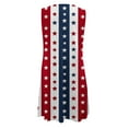 thumbnail image 5 of Puntoco Vestido Sin Mangas Estampado De Verano Para Mujer Falda De Manga Corta Vestido Con Cuello Redondo Rojo Xl,Regalos Para Mujer Joven, 5 of 5