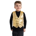 thumbnail image 2 of Chaleco de lentejuelas Dress Up America para niños, disfraz de fiesta, 2 of 4