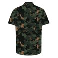 thumbnail image 5 of GERsome Men's Camouflage Shirts Button Down Short Sleeve Camo Leisure Shirts Loose Fit Summer Vintage Shirts S-3XL, 5 of 5