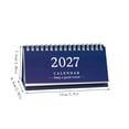 thumbnail image 5 of 2027 Desk Calendar - Muted Color Standing Flip Calendar, 6"x3" Compact Size Monthly Layouts Planning Check-in Notebook Calendar with Tear-off Pages for Office Home Worktable Daily Task Tracker, 5 of 6