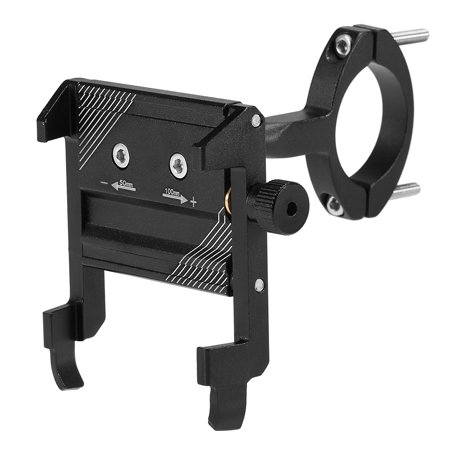 Cnc Metal Tail Holder - Metal Bicycle CNC Universal Cellphone Bracket Adjustable Bike Handle Bar Cell Phone Holder Clipper for Motorcycle Scooter