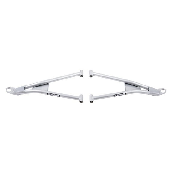 Tusk Mohawk Extreme Duty High Clearance Lower A-Arms Silver with Bushing Hardware & Ball Joints For POLARIS RZR XP 1000 DYNAMIX Edition 2019
