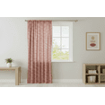 thumbnail image 3 of Poplin Gingham Checkered Window Curtain 56 Inch Wide Red, 3 of 4