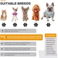 thumbnail image 4 of Dog Shoes Dog Boots & Paw Protector, Anti-Slip Sole Winter Dog Booties with Reflective Straps Dog Snow Boots for Small Medium Dogs 4PCS, 4 of 8