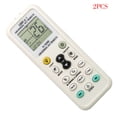thumbnail image 1 of facefd 2 Pieces Universal Air Conditioner Remote Control Compact Air Conditioner Remote Air Condition Controller Low Power Consumption, 1 of 9