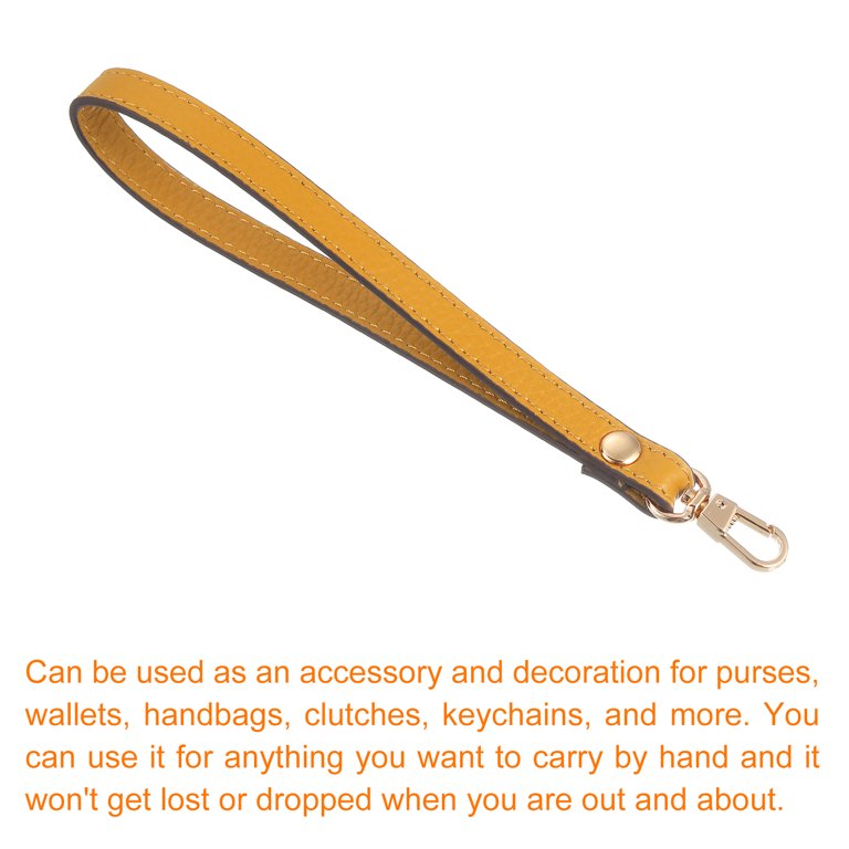 Leather Wristlet Strap, Hand Wrist Lanyard Bag Key Chain