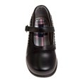 thumbnail image 4 of French Toast Little Kids Girls' Faux Leather Buckle School Shoes - Jet Black, 9, 4 of 7